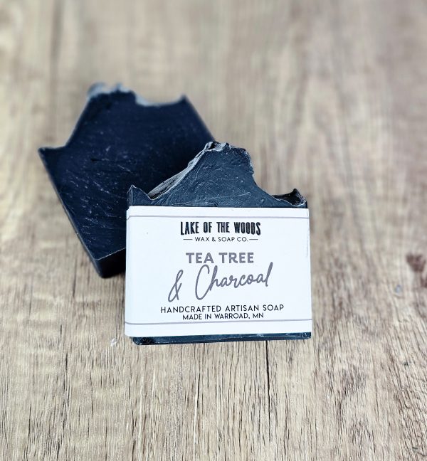 Tea Tree + Charcoal (essential oil) Soap